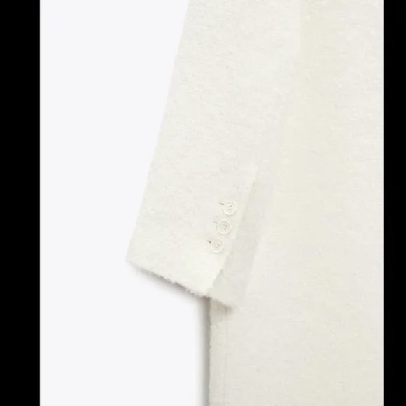 ZARA TEXTURED COAT - Picture 3 of 6